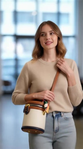 Level up your look with this super chic colorblock bucket bag! ✨ Perfect for every occasion, from daily commutes to shopping trips. Made with high-quality PU leather, it features a secure zipper and can be styled as a versatile crossbody. Get ready to add a trendy touch to any outfit. This bag is a fashionable must-have for women and girls on the go! Tap to shop now! #fyp #colorblockbag #crossbodybag #fashionbag #AIGC #Moras