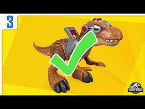 How to assemble the Imaginext Jurassic World Jurassic Rex | Instructional video