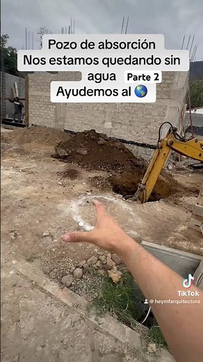 Pozo de absorción #construccion #comosehace #construction #pozodeagua #agua
