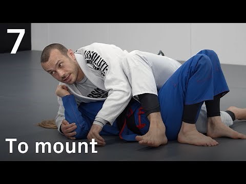 Side control to mount
