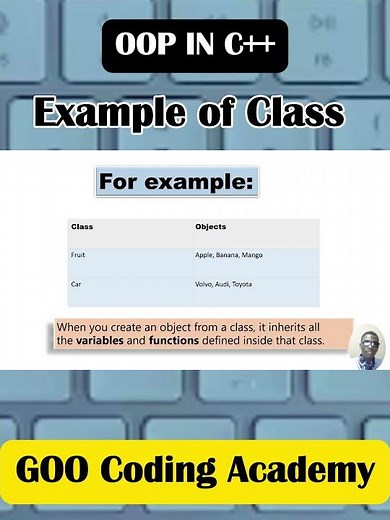 Class vs Object in C++ With Real-Life Examples 🚀