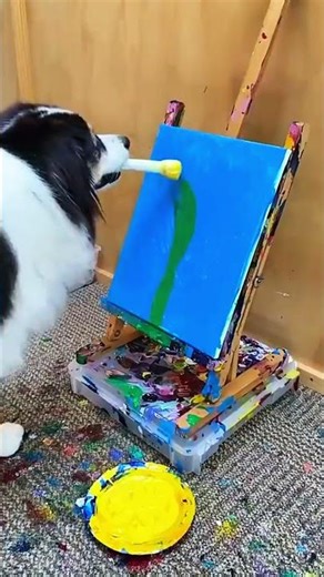 This Dog Draw Something Amazing #trendingshorts