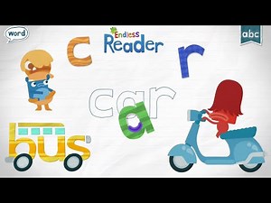 Endless Reader - Vehicles Names Spelling for Kids with Funny Monsters