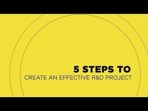 5 Steps to Create an Effective R&D Project - Pinto Brasil