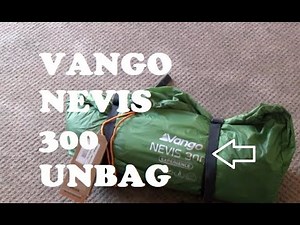 Vango Nevis 300 backpacking tent unbox/review