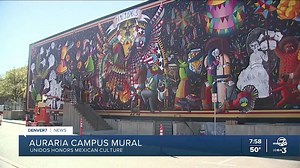 New mural at Auraria campus
