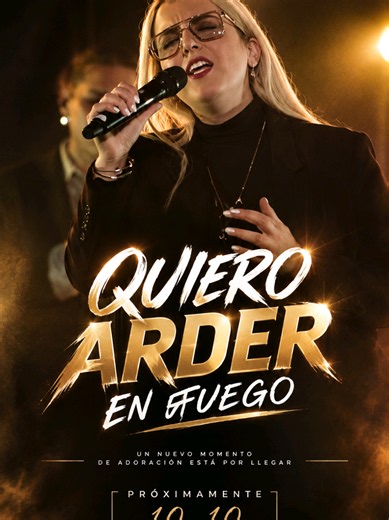 Quiero Arder en Fuego — estreno 10.10 por New Wine ft. Judy García