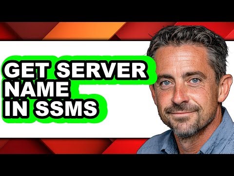 How to Get Server Name in Ssms (easy Method)