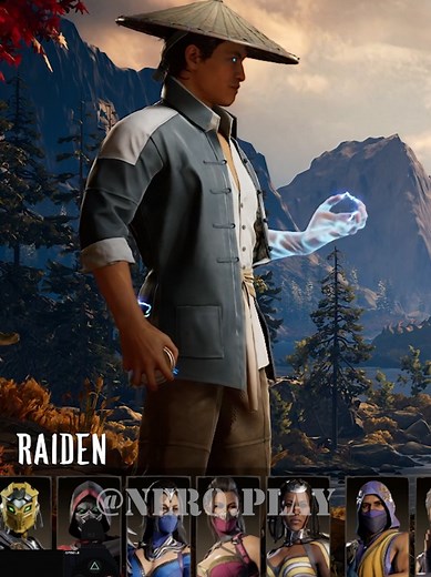 Combo com o Raiden 40% Tutorial #mortalkombat #mk #raiden #mk1 #tutorial