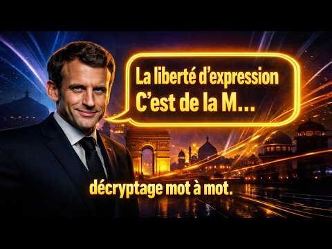 MACRON détruit la Liberté d'Expression en 40 SECONDES !
