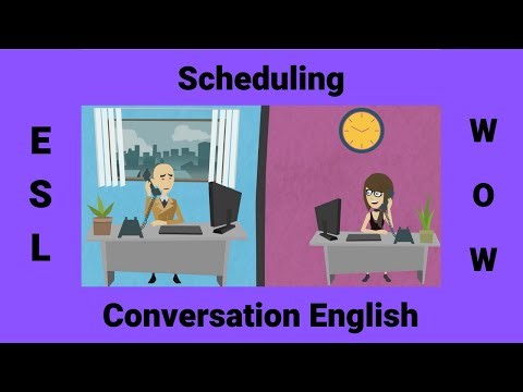 Conversation Tutorial - Scheduling An Appointment
