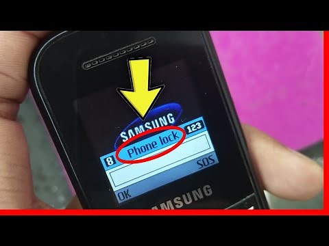 All Samsung Keypad Phone Lock Unlock || GT-E1200Y Phone Lock Password Remove
