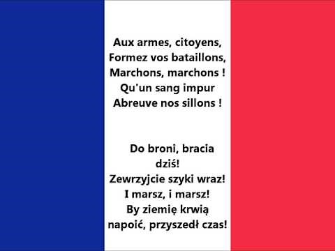 National anthem of France - Hymn Francji - La Marseillaise