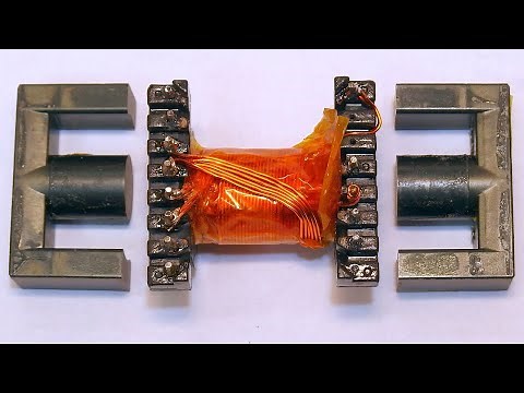 12V 50A 600W power supply - (re)winding the transformer