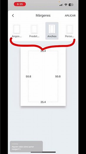 ⭐️How to set custom margins in Google Docs from your mobile phone
