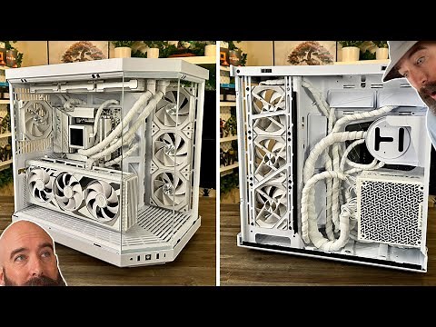 Custom Cable Management PC Build | Tech Skit | Hyte Y70