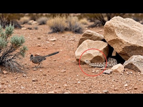 Road Runner vs Rattlesnake: Epic Desert Battle | Who Survives?