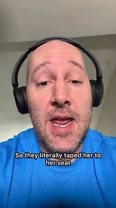 2.1K views · 38 reactions | Woman taped to chair on airplane #reaction | Anthony T Reactions | Facebook