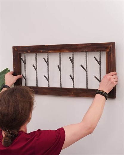 Awesome Rebar Coat Hanger! | Crafty Panda