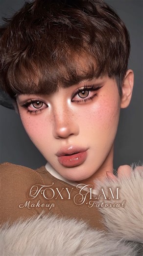 𝐊𝐄𝐍𝐍𝐘 𝐂𝐀𝐈𝐍 ♡ on Instagram: "🦊 𝐅𝐨𝐱𝐲 𝐆𝐥𝐚𝐦 ꙳⋆ Very demure 😁💕⭐️ ✶ 𝗽𝗿𝗼𝗱𝘂𝗰𝘁𝘀 𝘂𝘀𝗲𝗱 𝐛𝐚𝐬𝐞 @abib.official heartleaf facial mist @onesize secure the glow primer @onesize turn up the base foundation fair 50 @hudabeauty fauxfliter concealer 2.1N @yesstyle ooo contour duo pencil 04 ✿ Code KENNYC10 for 10% off on @yesstyle ✿ @hauslabs angel shaping balm @laglace_official baebie vibes blush 05 & 06 @hudabeauty cherry blossom powder @onesize boucle silk fair powder @yesstyle @