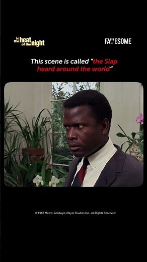 Sidney Poitier's Most Iconic Movie Moment! Watch "In the Heat of the Night" for FREE on Fawesome🍿