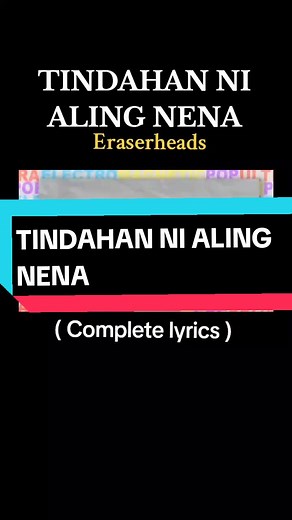 Tindahan ni Aling Nena by Eraserheads: Complete Lyrics Compilation