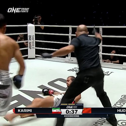 164K views · 595 reactions | ONE PUNCH KO 壘 Huo Xiaolong stops Majid Karimi in Round 2! #ONEFridayFights53 |  Live Now  Live TV broadcast in 190+ countries (check local listings) | ONE Championship | Facebook