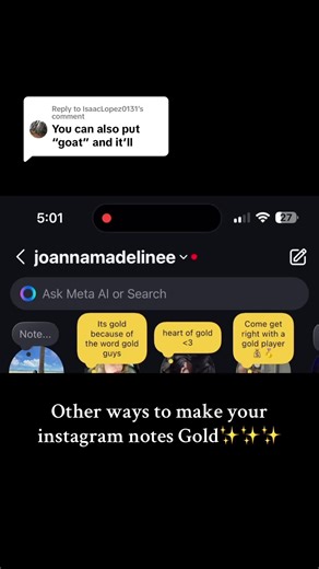 How to Make Instagram Notes Gold: Tips and Tricks