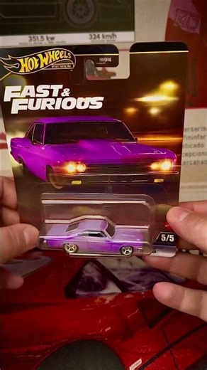 1966 Chevy Impala in Stunning Purple from Fast & Furious! 🔥💜🚗 #fastandfurious #chevyimpala #diecast