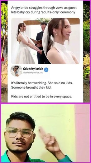 Bride Gets ANGRY at Crying Baby 😳💍
