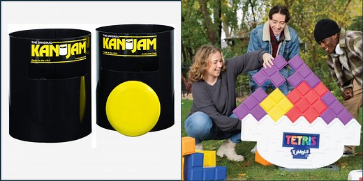 This Life-Sized Wobbling Jenga Game Will Level up Your Summer BBQ