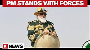 8.4K views · 530 reactions | PM Modi celebrates Diwali with armed forces in Jaisalmer | Republic TV's report | Republic | Facebook