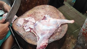 11K views · 230 reactions | Amazing Big Goat Meat Cutting Skills In Mutton Market | Incredible Goat Mutton Cutting Skills | Meat Cutting & Fish | Facebook