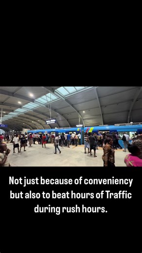 Lagos Blue Line Train: A Real Rush Hour Experience