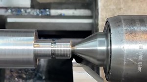 241K views · 8.1K reactions | Single point threading, 5/8-11. I’m using compound in-feed for an approximate depth of .068” but I’m using a @starrett_tools thread pitch micrometer to measure the pitch diameter. Landed on .565” and it’s got a great fit for a standard 5/8-11 flange nut. #abom79 #singlepointthreading #tetraminicut #manualmachining #manualmachinist #lathe #lathework #starrett #machinisttools #threadcutting | Abom79 | Facebook