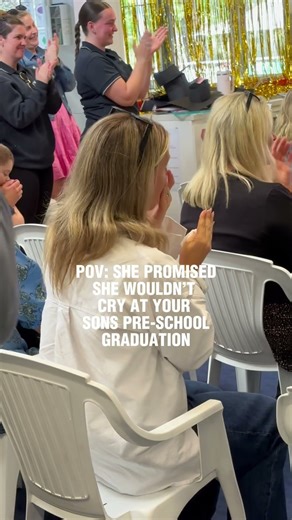 Who knew preschool graduation were so emotional?