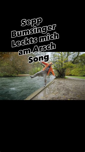 Sepp Bumsinger on Instagram: "Der neue Song von Sepp Bumsinger. Einschlägiger Text zum mitsingen, überragende Dance Moves a la Michael Jackson, eine Stimmgewalt wie Celine Dion und schauspielerische Fähigkeiten wie Leonardo di Caprio. Der Text mit Tiefgang und Emotion. Ein Gassenhauer gedreht an den schönsten Plätzen der Weltstadt mit Herz. Leckts mich am Arsch (gewidmet unserer Bundesregierung) von Sepp Bumsinger - jetzt auf allen Streamingportalen wie Spotify, AppleMusic, AnazonMusic, Deezer. 