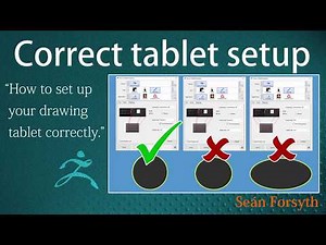 How to set up your tablet *correctly* for sculpting and painting in ZBrush