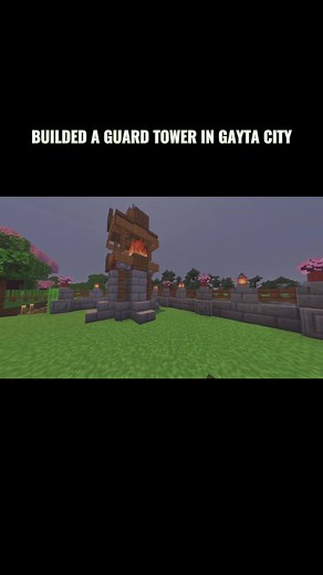 Minecraft Guard Tower Building Guide