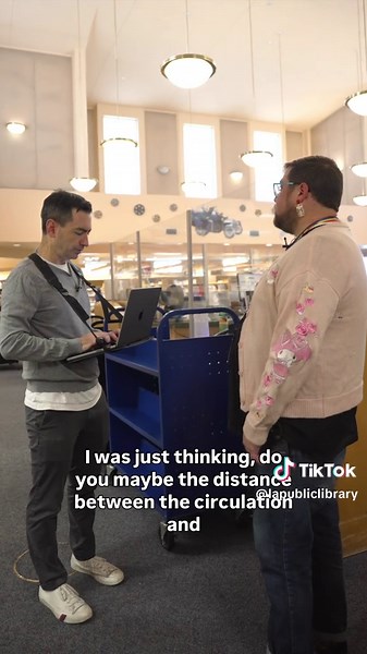 Sometimes the most likely answer is true. #lapl #lapubliclibrary #librarytok