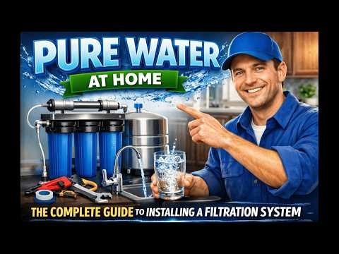 Stop Buying Bottled Water | How to Install a Home Filtration System (Step by Step)