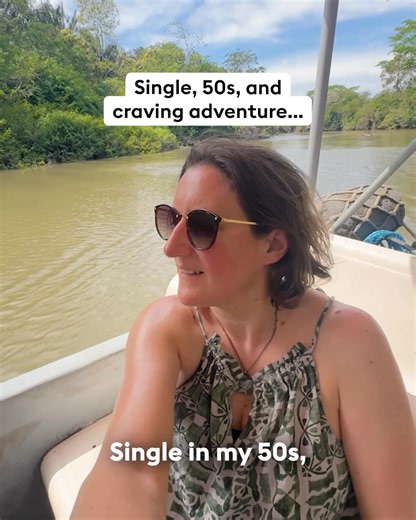 I was single in my 50s, my friends were busy, and I still wanted adventure. Flash Pack made it easy. | Flash Pack