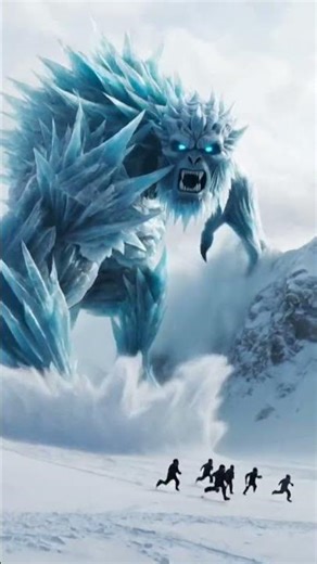 “A Giant Ice Monster Appeared in the Cave”#AI #ArtificialIntelligence