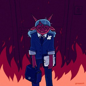 LD44 - Knock Knock Traveling soulsman by Angry Squirrels