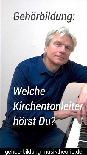 Gehörbildung: Kirchentonleiter erkennen - Aufgabe 2