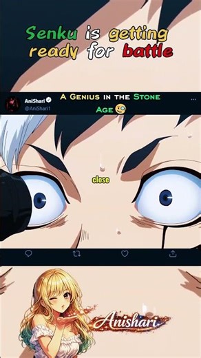 We were able to set up a laboratory in the cave😮 #anime #animemoment #senku #drstone