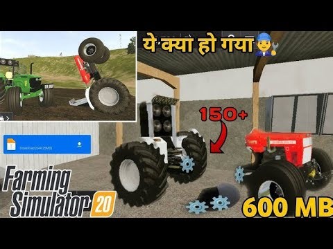 🔥 FS 20 Indian Tractor Mod: ALL NEW Mahendra & Swaraj Models Revealed! (Full Review)