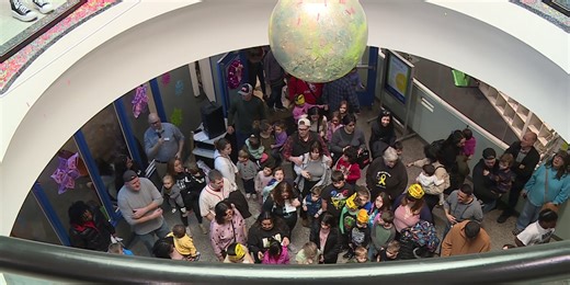 Kids celebrate the new year early at Discovery Center Museum