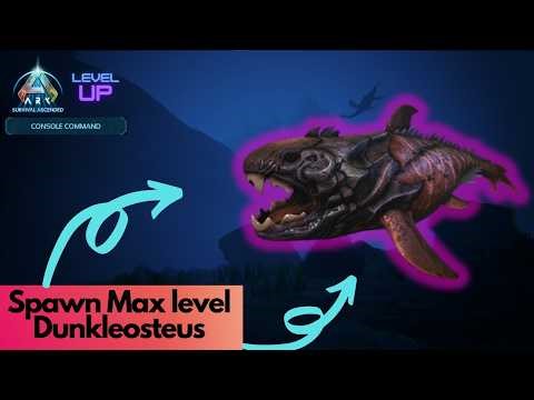 Tamed dunkleosteus Spawn Command | Ark Survival Ascended