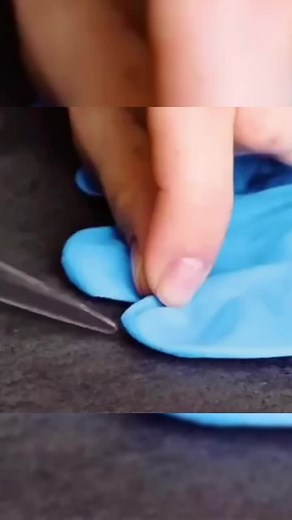 DIY Floating Candle Tutorial Using Water-Filled Gloves